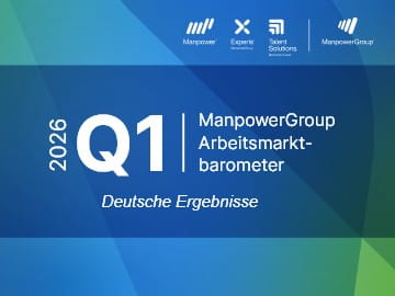 ManpowerGroup Arbeitsmarktbarometer MEOS Q1-2026 DE